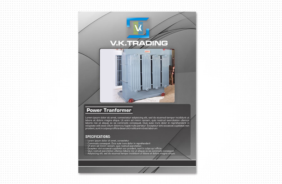 portfolio_design_work_v_k_trading_flyer